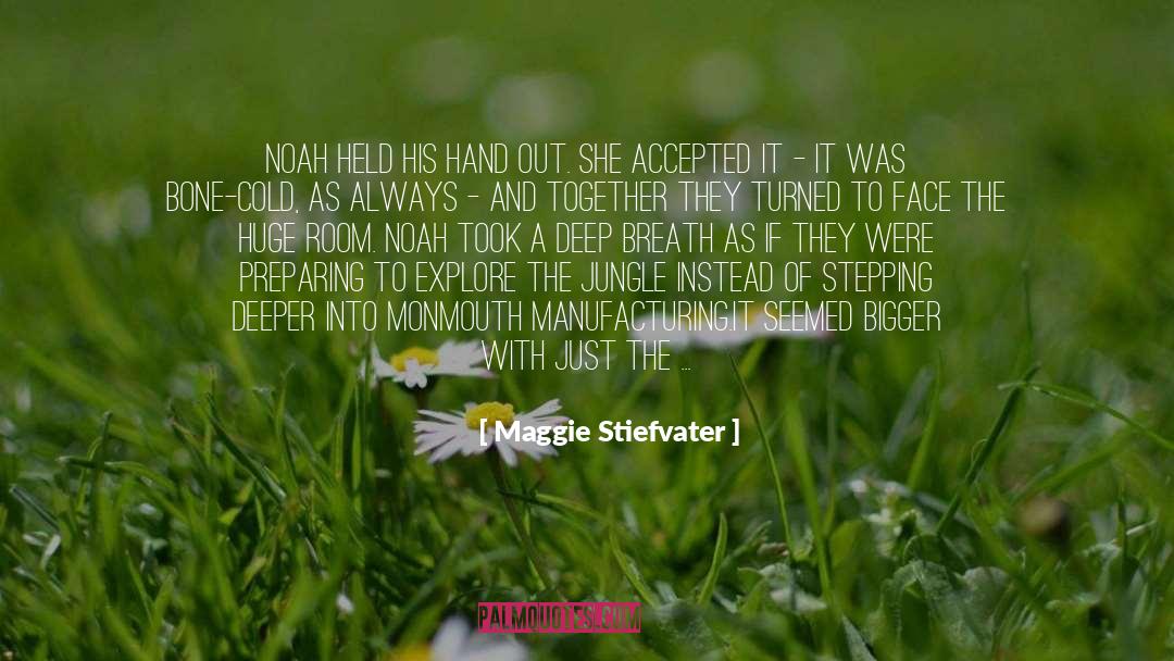 Chewed quotes by Maggie Stiefvater