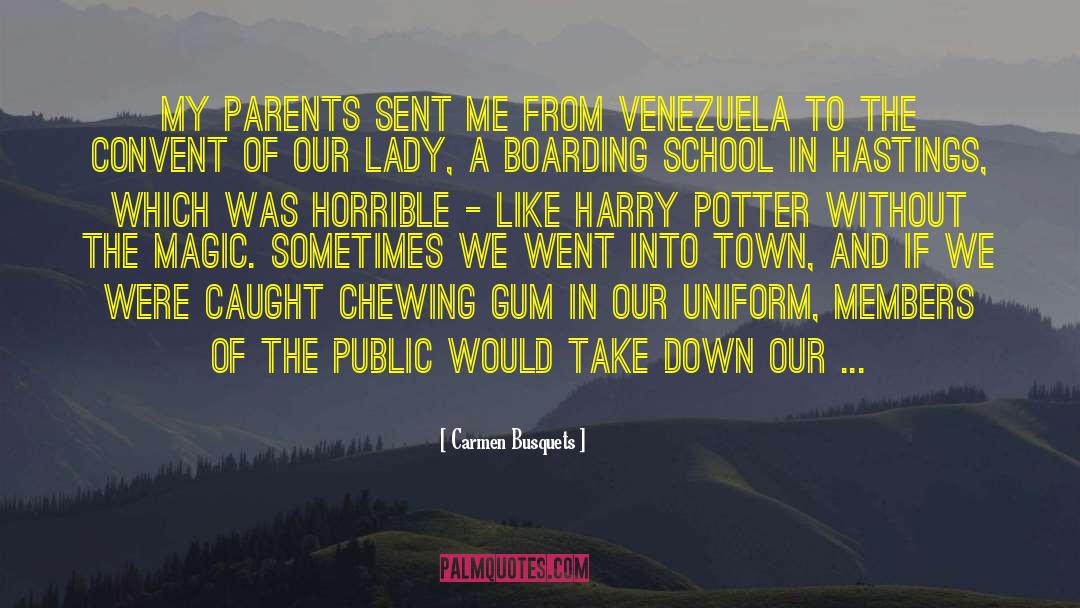 Chewing Gum quotes by Carmen Busquets