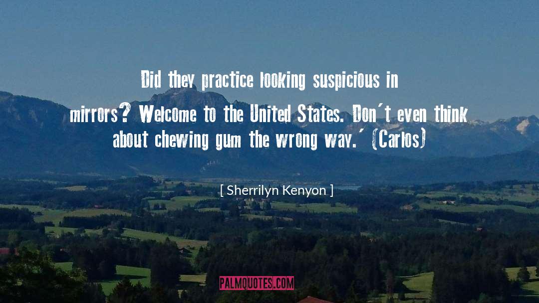 Chewing Gum quotes by Sherrilyn Kenyon