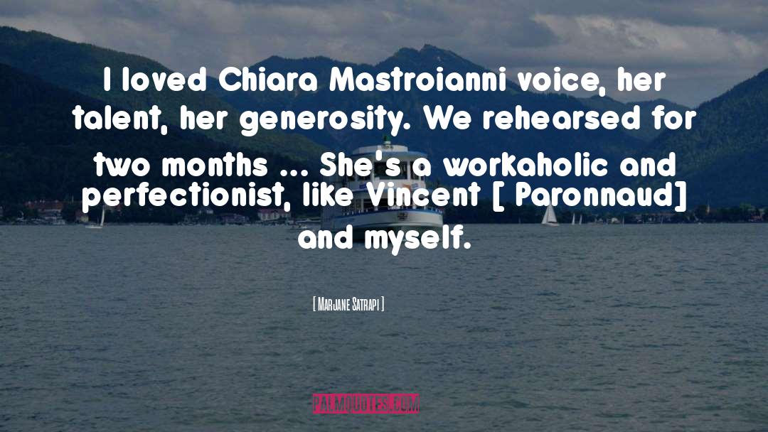 Chiara quotes by Marjane Satrapi