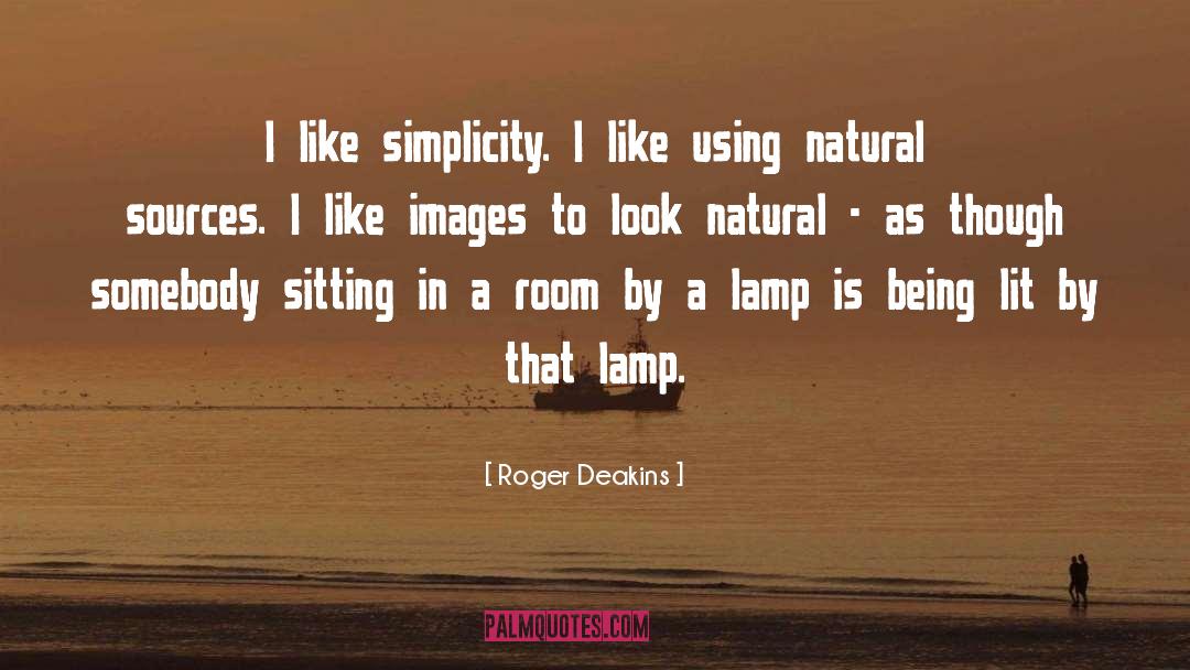 Chic Lit quotes by Roger Deakins