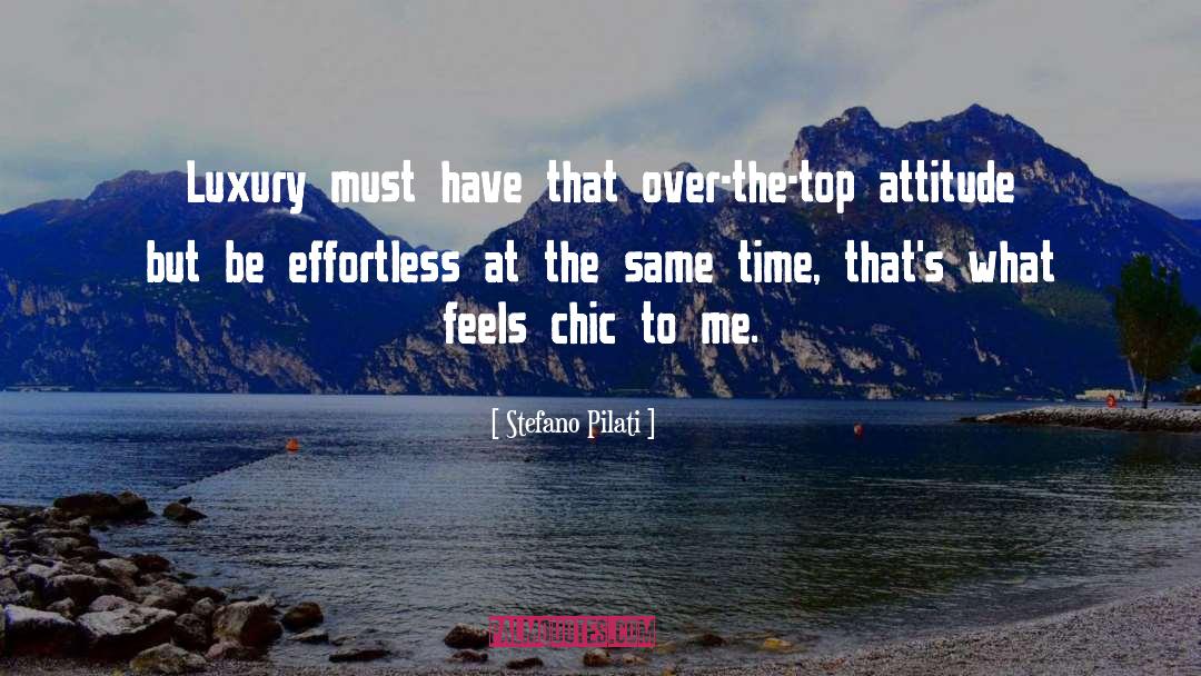 Chic quotes by Stefano Pilati