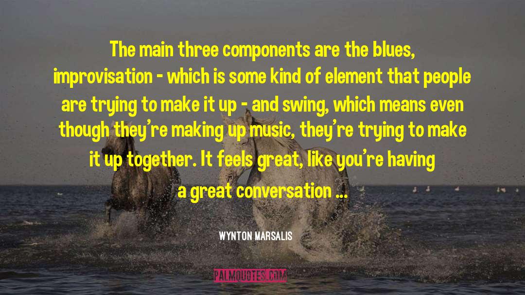 Chicago Blues quotes by Wynton Marsalis