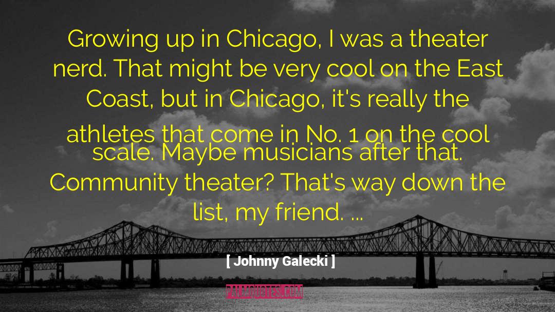 Chicago Cubs quotes by Johnny Galecki