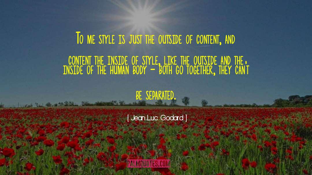 Chicago Style quotes by Jean-Luc Godard