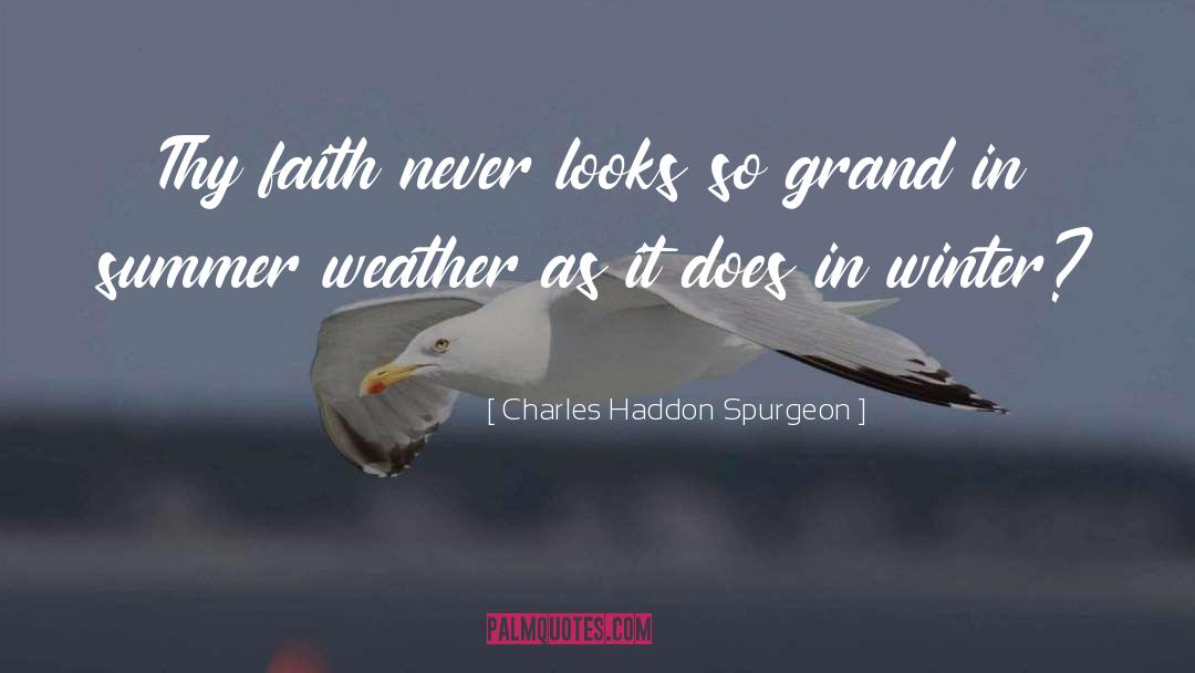 Chicago Winter quotes by Charles Haddon Spurgeon
