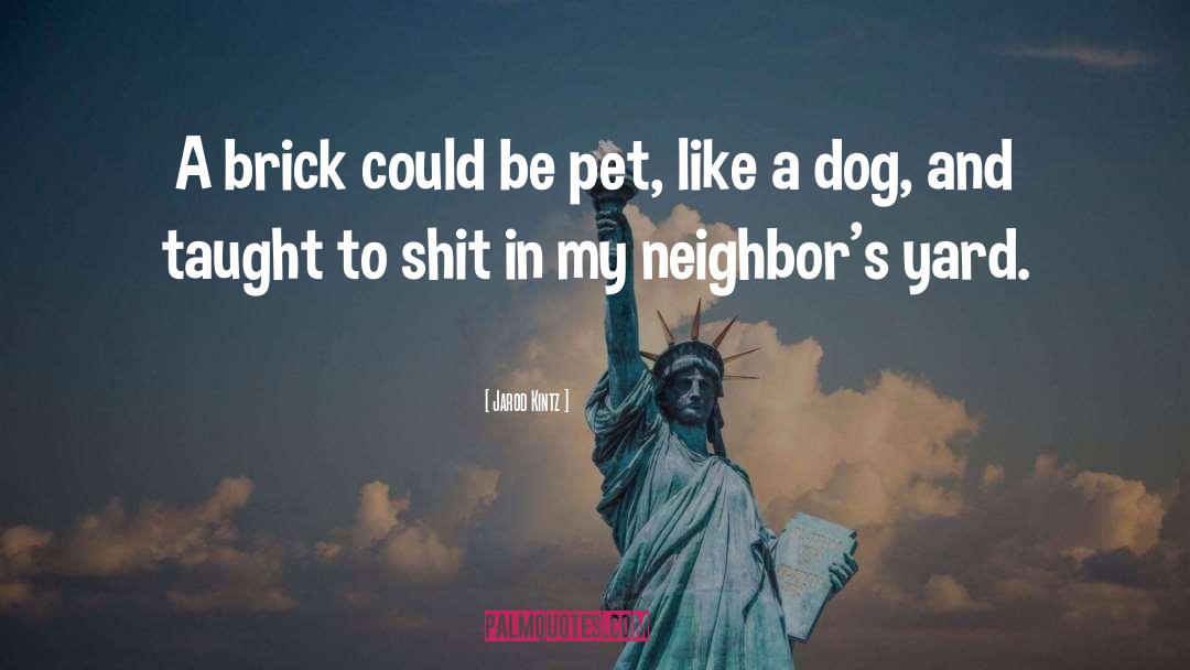 Chicagoland Dog quotes by Jarod Kintz