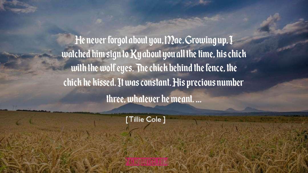 Chick quotes by Tillie Cole