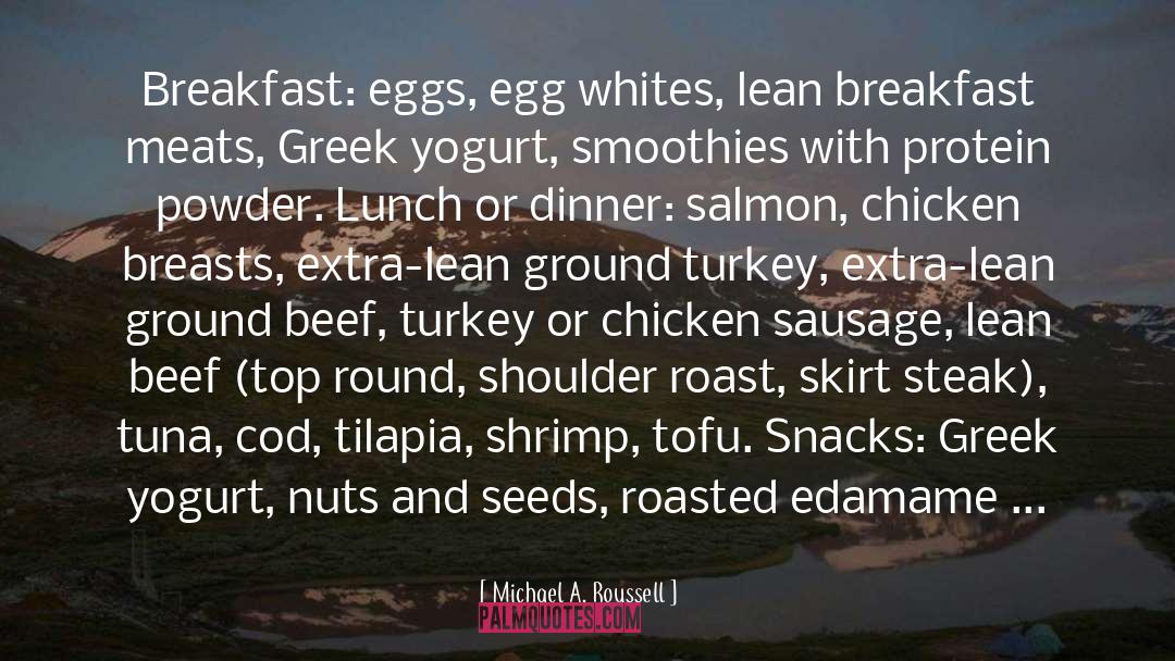 Chicken Egg Stuff quotes by Michael A. Roussell