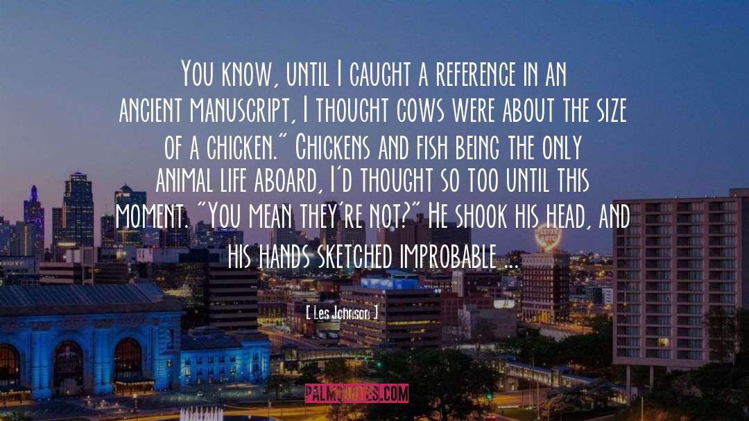 Chicken Licken quotes by Les Johnson