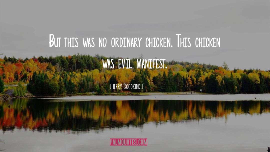 Chicken Nuggets quotes by Terry Goodkind