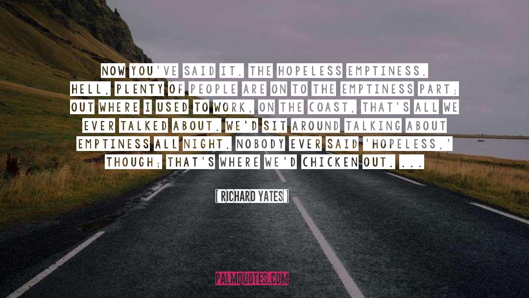 Chicken Out quotes by Richard Yates