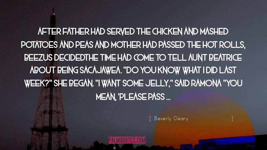 Chicken quotes by Beverly Cleary