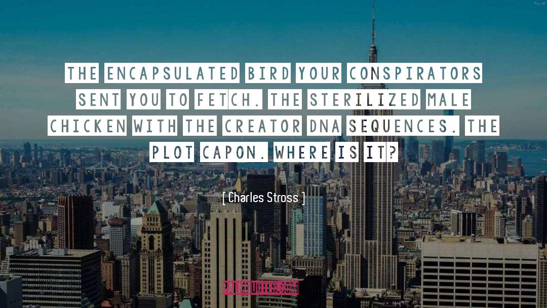 Chicken Soup quotes by Charles Stross