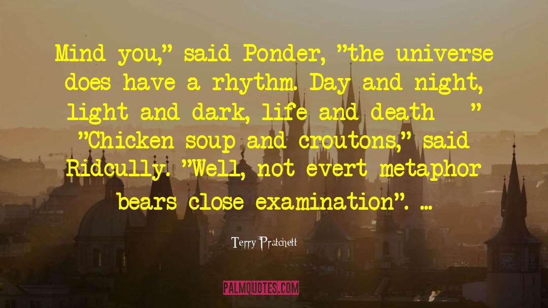 Chicken Soup quotes by Terry Pratchett