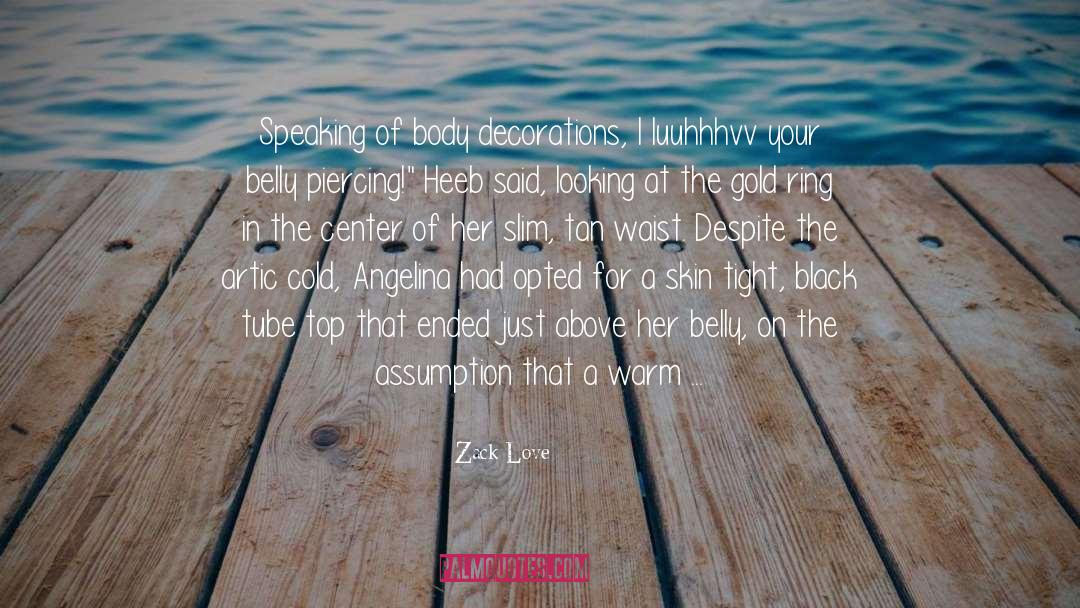 Chicklit quotes by Zack Love