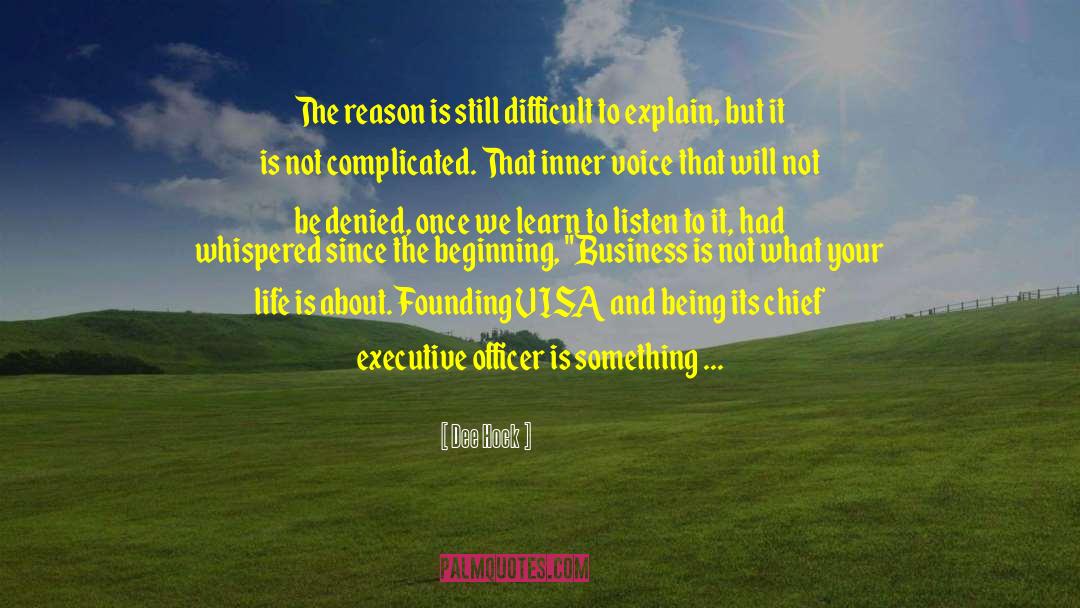 Chief Executives quotes by Dee Hock