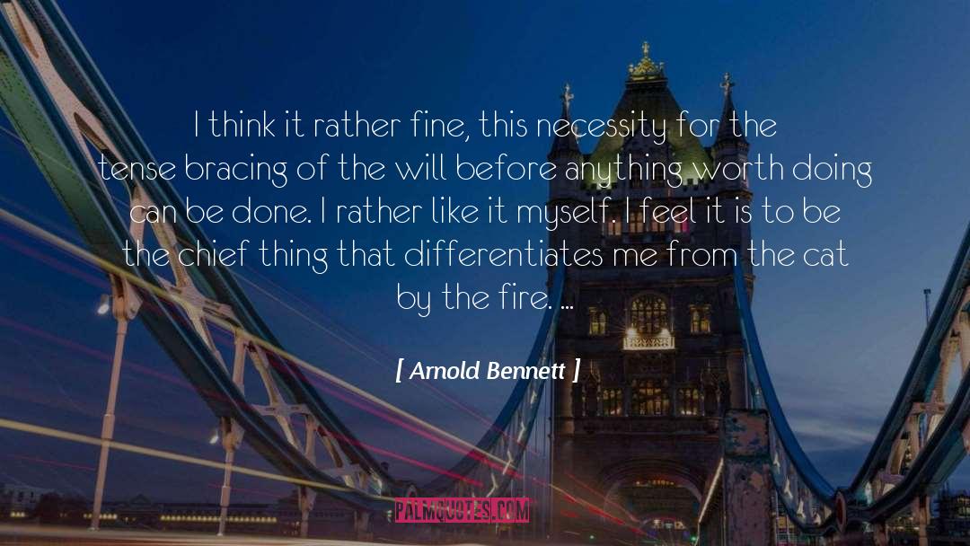 Chief Orman quotes by Arnold Bennett
