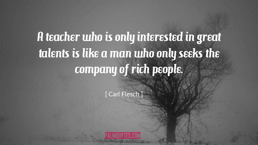 Chiefly Company quotes by Carl Flesch