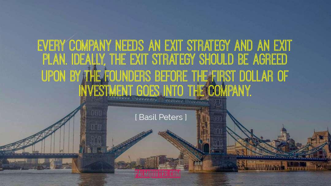 Chiefly Company quotes by Basil Peters