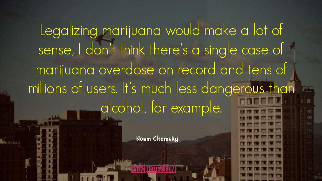 Chiesel Marijuana quotes by Noam Chomsky
