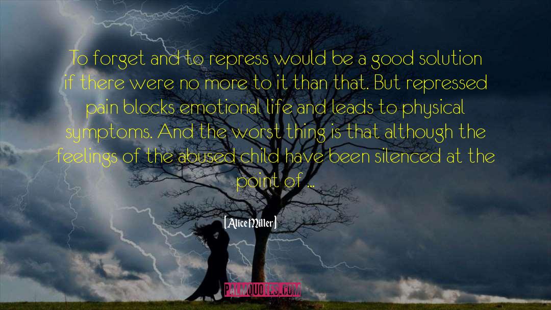 Child Abuse Effects quotes by Alice Miller