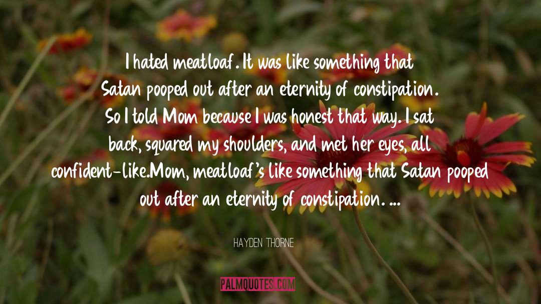 Child Abuse Memoir quotes by Hayden Thorne