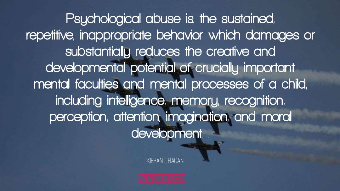 Child Abuse Survivor quotes by Kieran O'Hagan