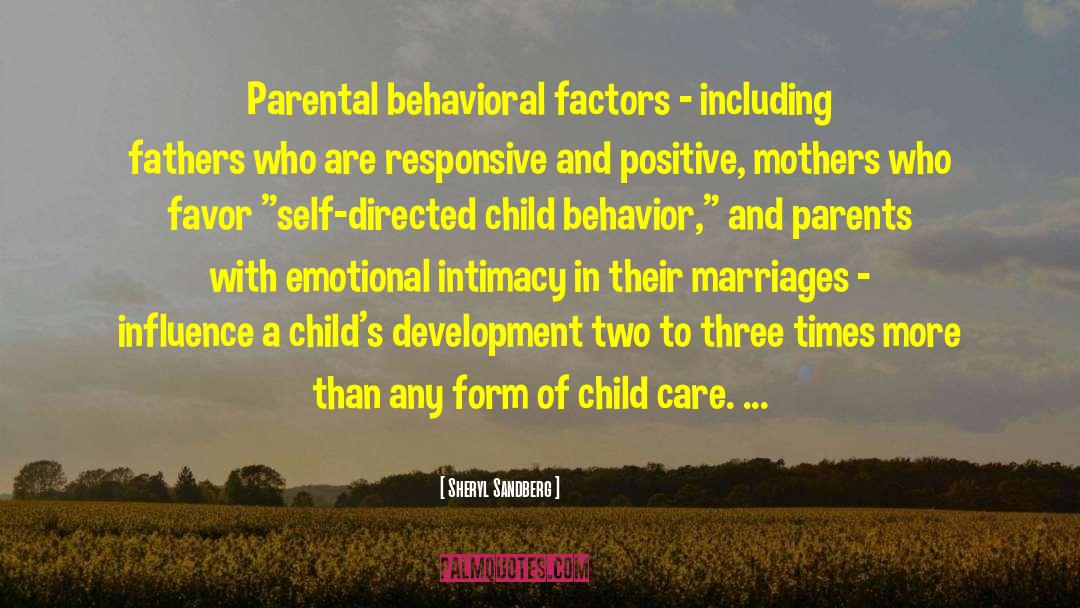 Child Behavior quotes by Sheryl Sandberg