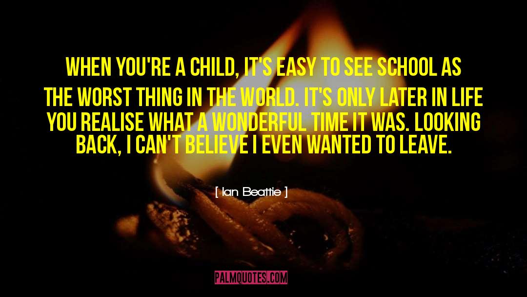 Child Development quotes by Ian Beattie