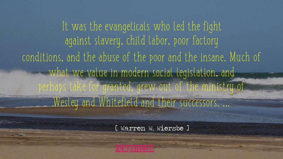 Child Labor quotes by Warren W. Wiersbe