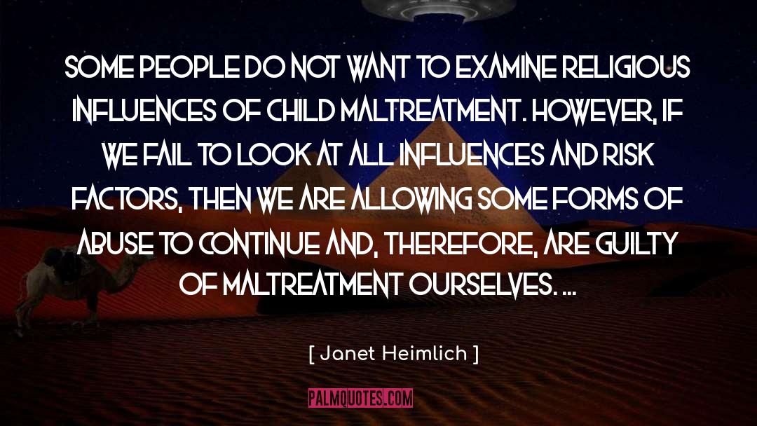 Child Maltreatment quotes by Janet Heimlich