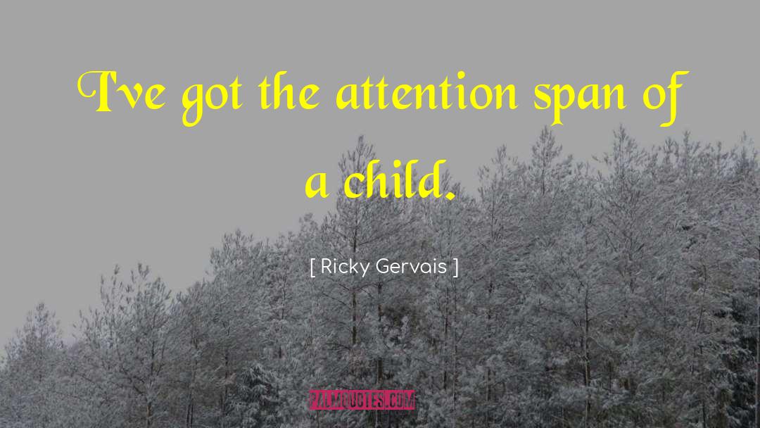 Child Observations quotes by Ricky Gervais