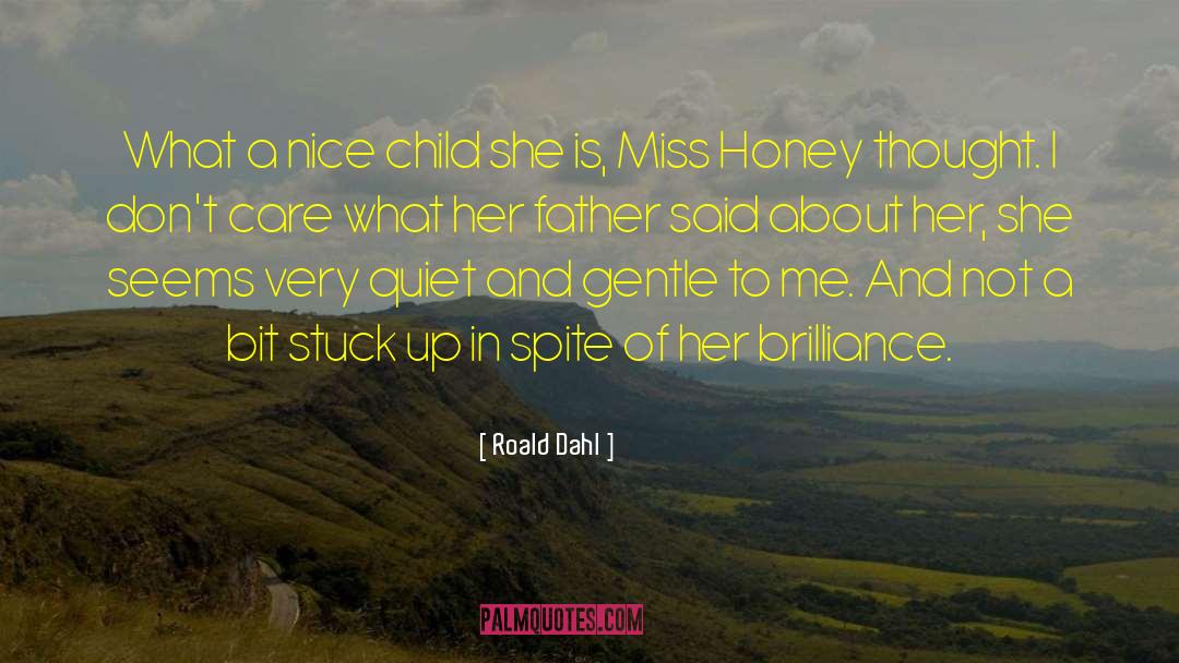 Child Observations quotes by Roald Dahl