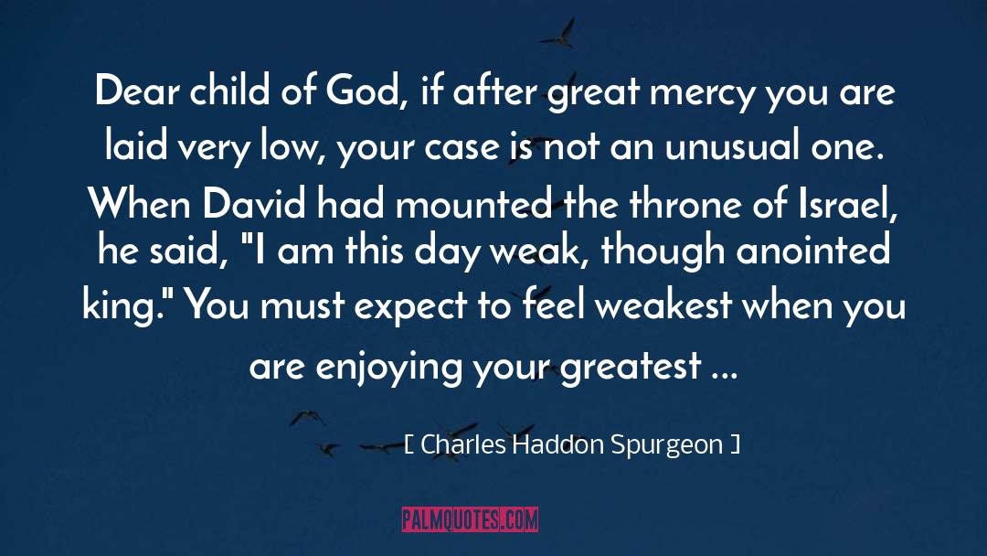 Child Of God quotes by Charles Haddon Spurgeon