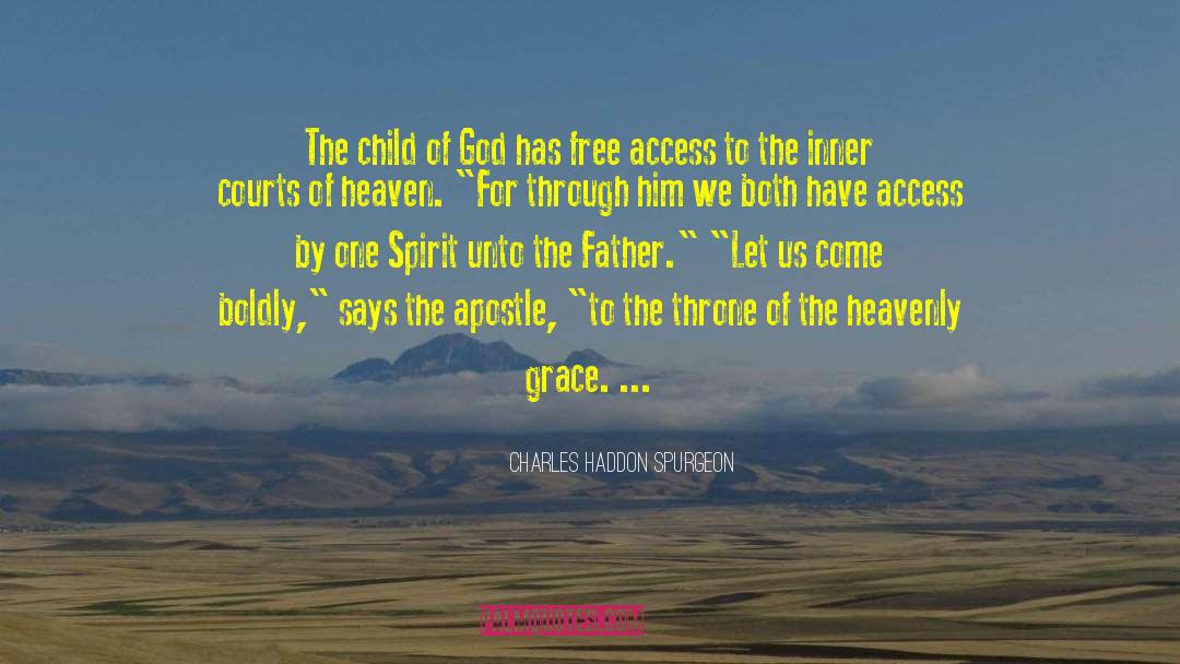 Child Of God quotes by Charles Haddon Spurgeon