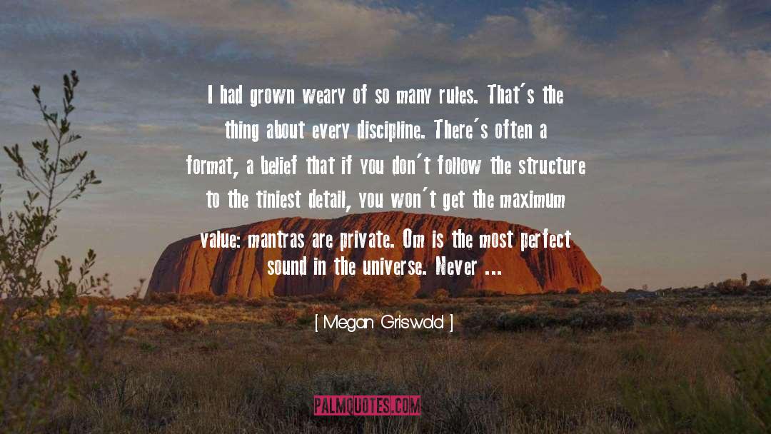 Child Of The Universe quotes by Megan Griswold