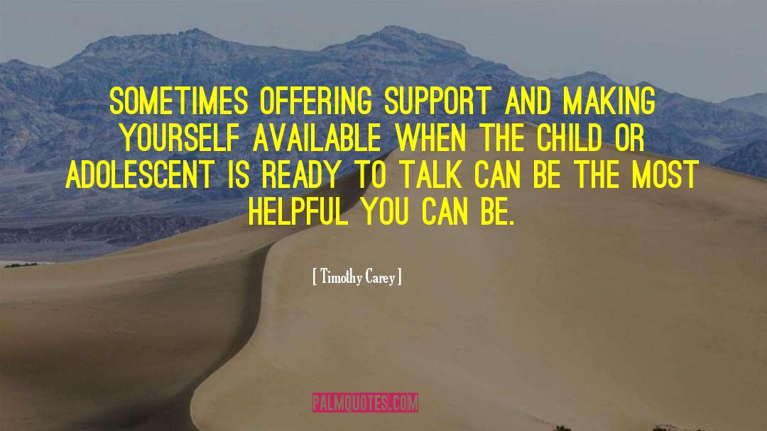 Child Protection quotes by Timothy Carey