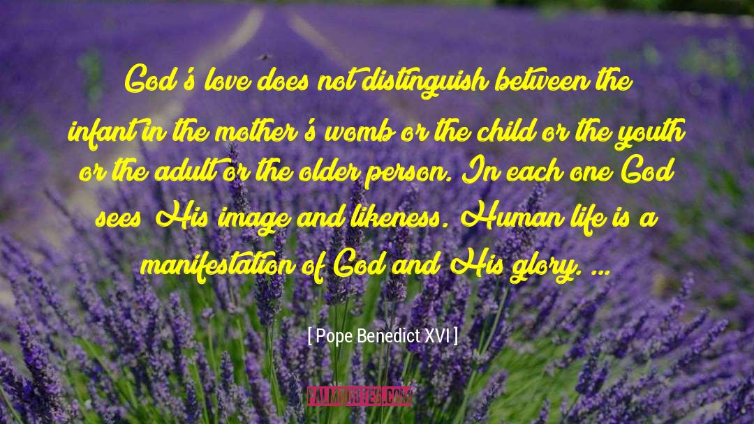 Child Sore quotes by Pope Benedict XVI
