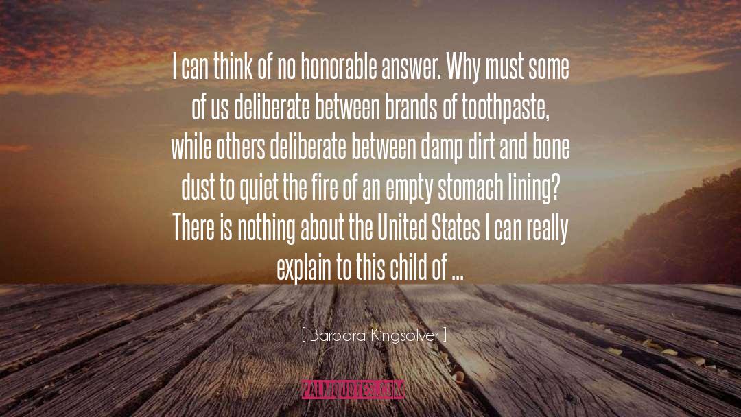 Child Welfare quotes by Barbara Kingsolver