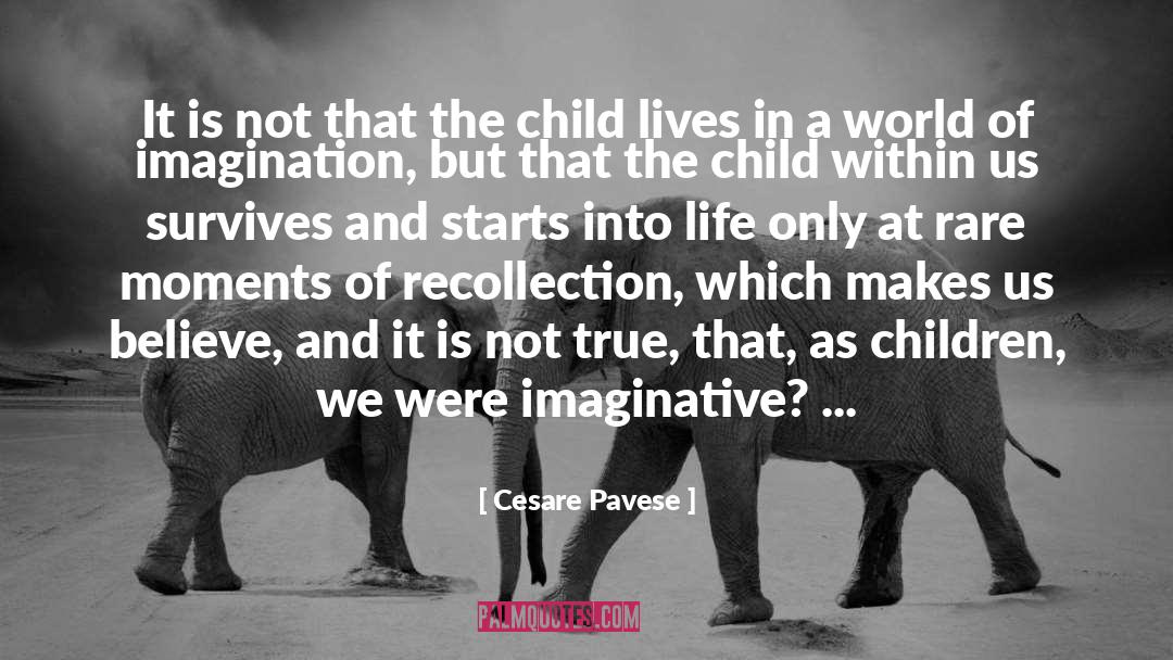 Child Within quotes by Cesare Pavese