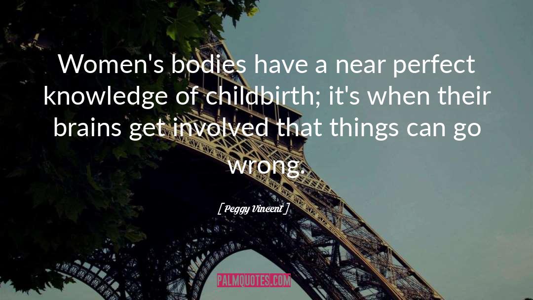 Childbirth Nightmares quotes by Peggy Vincent