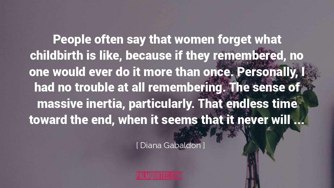 Childbirth quotes by Diana Gabaldon