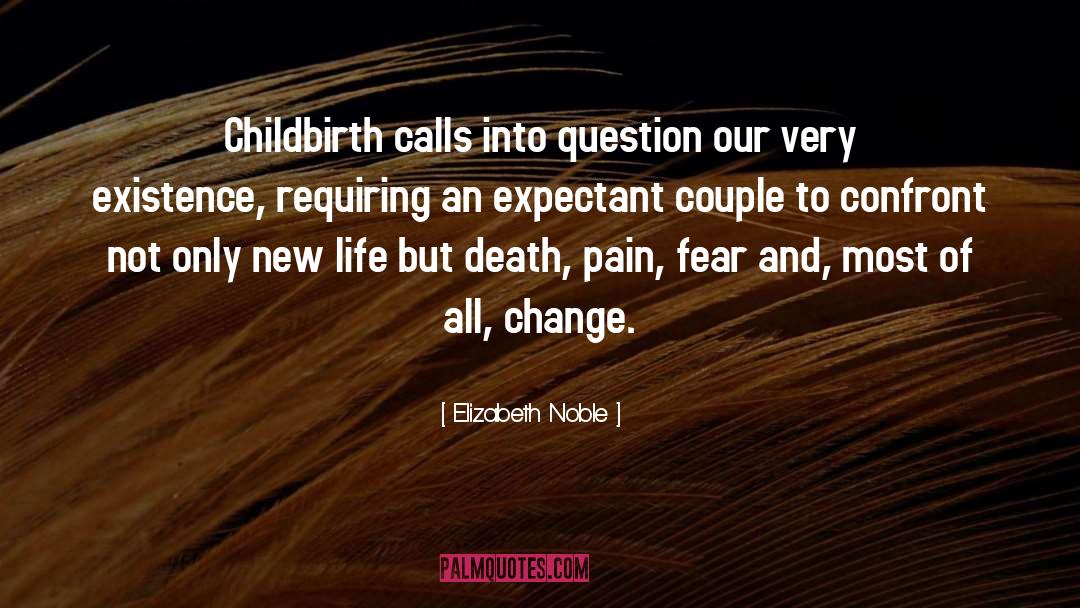 Childbirth quotes by Elizabeth Noble