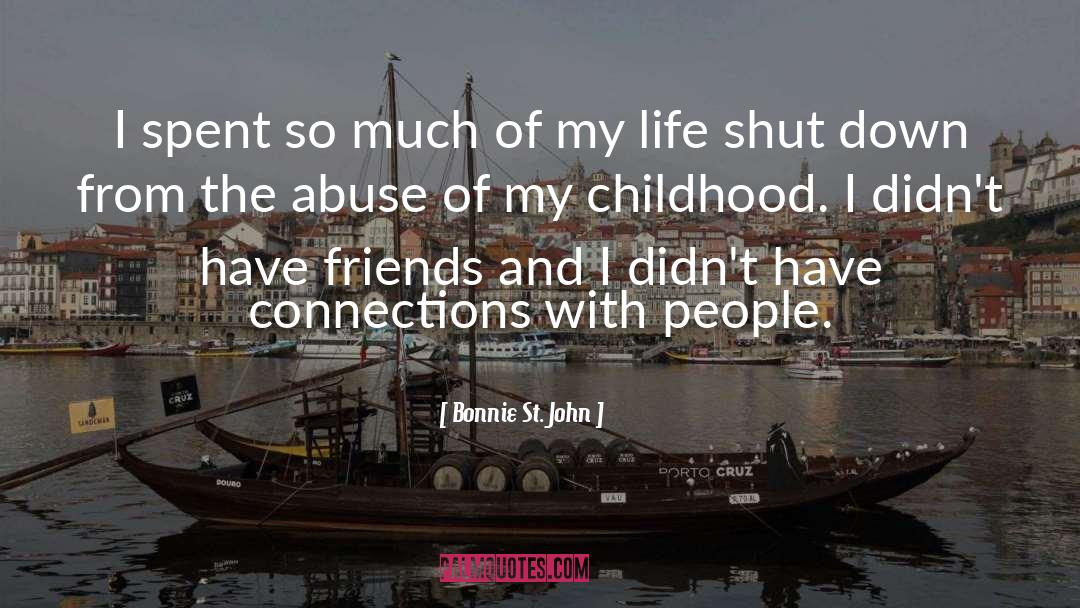 Childhood Abuse quotes by Bonnie St. John