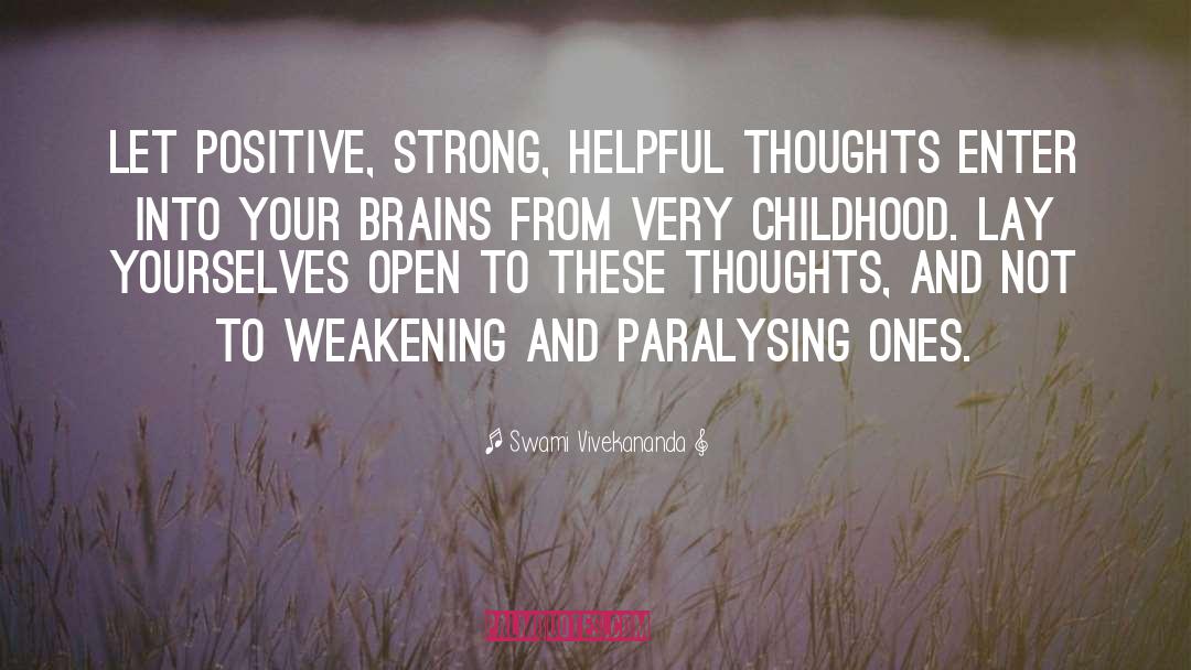 Childhood Adulthood quotes by Swami Vivekananda