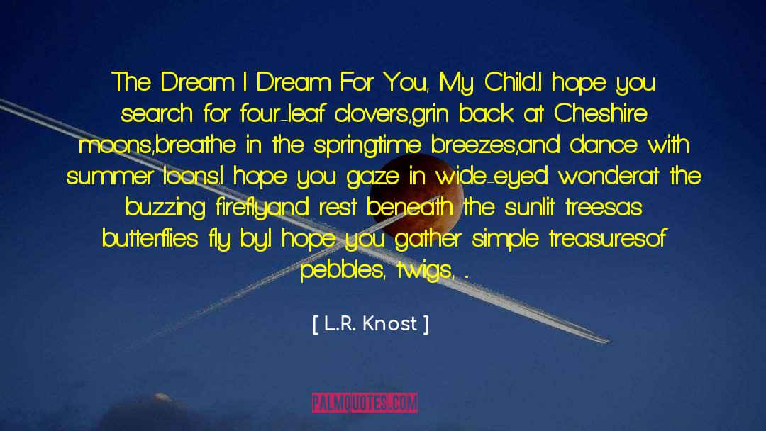 Childhood Dream quotes by L.R. Knost