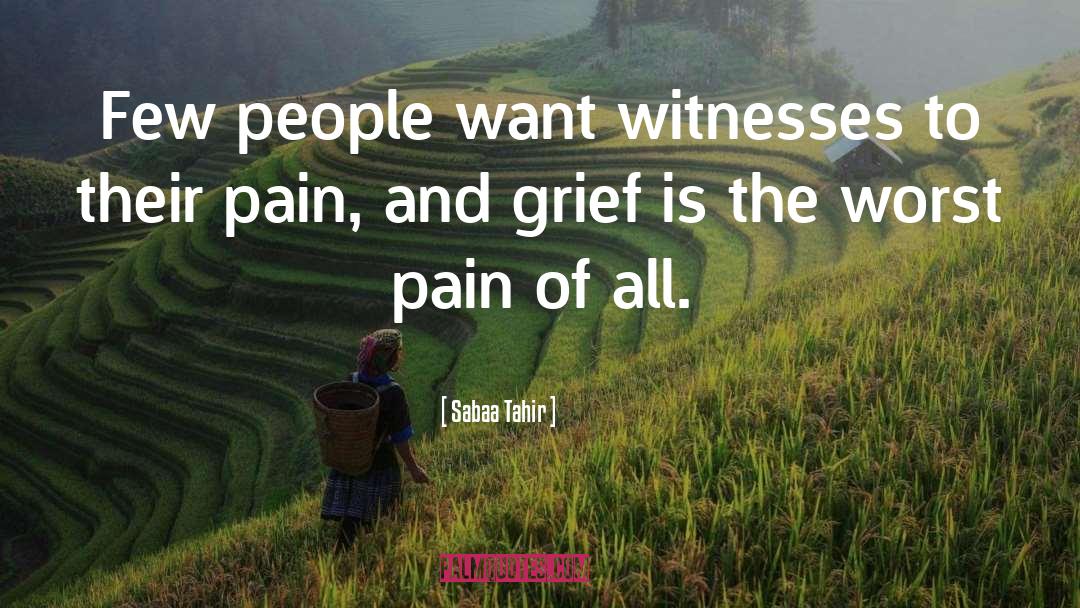 Childhood Grief quotes by Sabaa Tahir