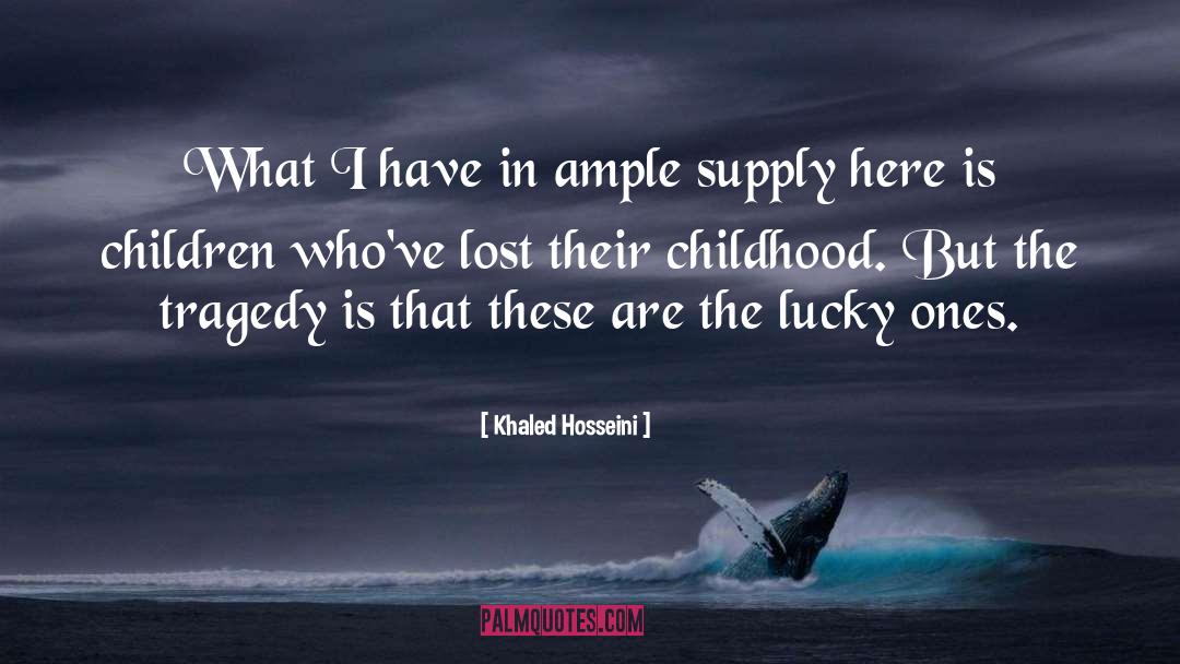 Childhood Illness quotes by Khaled Hosseini