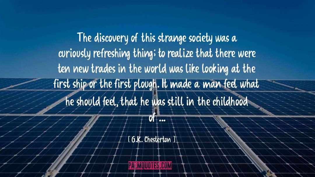 Childhood Longings quotes by G.K. Chesterton